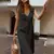Vestido algodão linho casual - loja online
