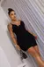 Imagem do Vestido Curto Justo Corpete Alcinha em Montaria