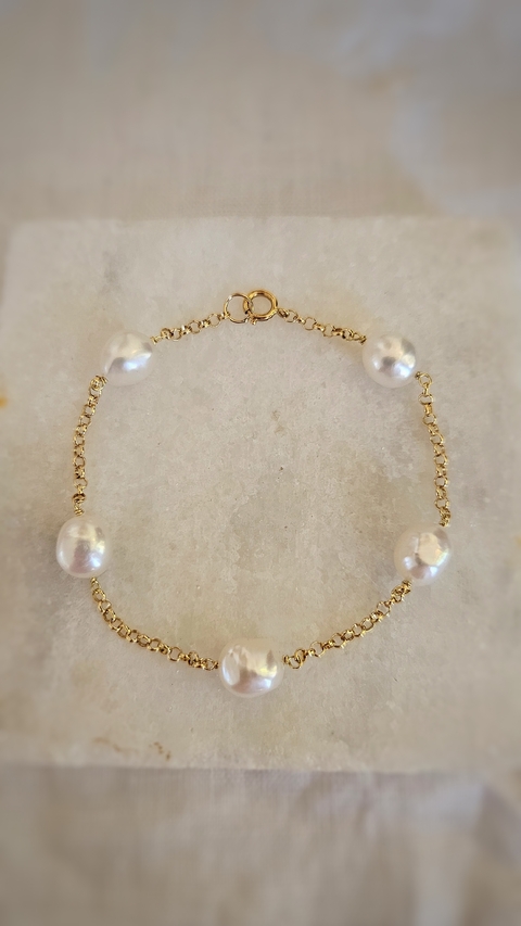 Pulseira Pérola Barroca - comprar online