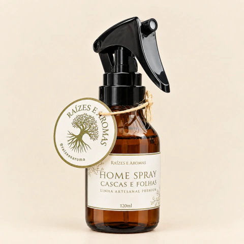Home Spray Cascas & Folhas — 120 ml