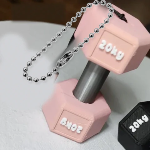Chaveiro Halteres Personalizado