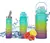 KIT BOTELLAS MOTIVACIONAL 3 EN 1 CON STICKER 3D