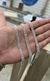 3 Pulseiras Rivieiras Cristais