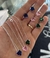 Conjunto Colar e Brinco Corações