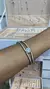 Bracelete em Pedraria, Pingente Lapidado Coração em Zircônia - comprar online