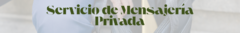 Banner de la categoría SERVICIO DE MENSAJERÍA PRIVADA 