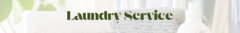 Banner de la categoría LAUNDRY SERVICE
