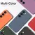 Imagem do Capa de silicone líquido de luxo para samsung s25 s24 galaxy s20 s21 s22 s23