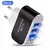 Cabeça de carregamento multifuncional de 3 portas USB