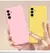 Imagem do Capa de silicone líquido original para samsung galaxy a15 a25 a35 a55