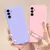 Imagem do Capa de silicone líquido original para samsung galaxy a15 a25 a35 a55
