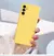 Capa de silicone líquido original para samsung galaxy a15 a25 a35 a55 - ConectaPro