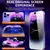 Protetor de Tela Oleophobic Coating para iPhone, Vidro Livre de Poeira - ConectaPro