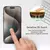 Película de vidro transparente para iPhone 15 16 Pro Max