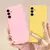 Capa de silicone líquido original para samsung galaxy a15 a25 a35 a55 - comprar online