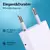 Carregador Universal de Parede USB Plug, Adaptador de Energia - ConectaPro