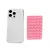 Capa de telefone com ventosa de silicone dupla face, suporte removível para selfies - loja online