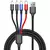 3 em 1 carregador usb cabo de carregamento rápido tipo c micro lightNING multi na internet