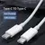 Pd cabo de carregamento rápido tipo c para tipo c para apple iphone 15 16 huawe - comprar online