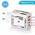 2 USB 2 Tipo Carregador de Parede Multi Port USB PD Adaptador Para Xiaomi iPhone - loja online