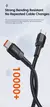 Imagem do Toocki 100W Tipo C para USB C Cabo PD 3.0 Carga Rápida 4.0 Carregamento Rápido