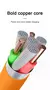 120w 6a carga super rápida pd tipo c cabo de silicone líquido carga rápida 1m - comprar online