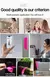 Capa de telefone com ventosa de silicone dupla face, suporte removível para selfies - loja online