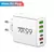Carregador usb 65w carregador de telefone móvel carregamento rápido