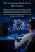 Baseus GH02 Gaming Wireless Headphone com microfone Over-Ear Fones de ouvido Bluetooth. - ConectaPro