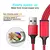 3 em 1 carregador usb cabo de carregamento rápido tipo c micro lightNING multi - ConectaPro