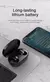 Auscultadores sem fio Bluetooth com microfone, TWS Earbuds, fone de ouvido com cancelamento de ruído - loja online