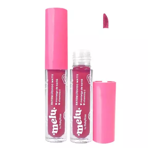 Batom Liquido Matte (Frutilly CM04)-Melu