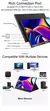 VISUALBEAT-Monitor de tela sensível ao toque portátil, display LCD para laptop - loja online