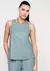 Regata Dzarm Alongada Decote Redondo em Viscose Sar - comprar online