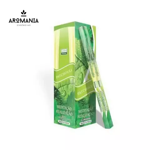 Incenso Indiano Patchouli Longa Duração Artesanal