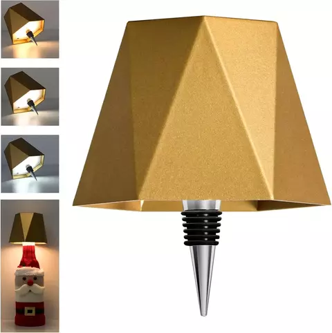 Decoração para Garrafa com Lâmpada de Led e Sensor de Toque - BRISA TAVARES MEIRA