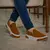 Slip On Em Camurça Feminino Com Sola Reta Em Tira 503-GG - Silva Expressories