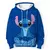 Kawaii lilo ponto 4-14 anos crianças anime moletom para meninos e meninas - Silva Expressories