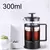 Cafetera de 600ml, cafetera de prensa francesa, cafetera de vidrio resistente al - comprar en línea