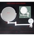 Espejo Circular Movil Con Aumento Y Brazo Extensible Btx - JUMIC