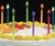 Vela Llama De Colores X 12 Unid - Vela Cumpleaños No Es Led en internet