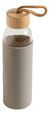 Botella Con Tapa De Bamboo Y Funda Siliconada Premium