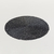 Individual De Mesa Redondo Calado Grafito blk