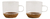 Tazas De Vidrio Con Base De Corcho Chicas X 2 Unidades - tienda online