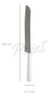 Cuchillo Para Pan Premium Silver en internet