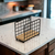 Servilletero Vertical con Base Madera - comprar online