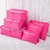 Organizador De Viaje Valija Set 6 Kit Estuche Ropa Neceser