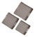 Set De Bandejas Cuadradas X 3 Unidades - tienda online