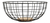 Imagen de Contenedor De Huevos Negro Con Base Bamboo