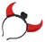 Vincha Diablito Led X 60 Unidades - JUMIC